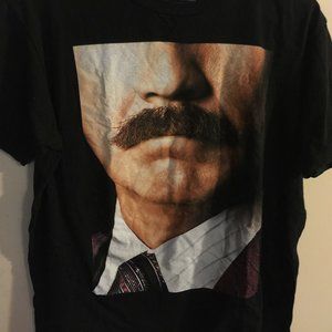Ron Burgundy Anchorman 2 Mustache T Shirt